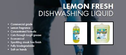 Picture of DISHWASHING LIQUID LEMON FRESH 1L