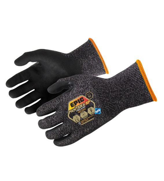 Picture of Glove EPIC® Pantera™ Helium 5F Cut Resistant Nitrile 