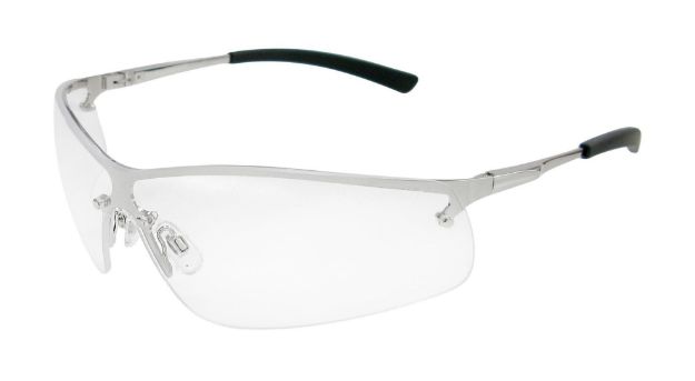 Picture of BOSTON Metal Frame Safety Glasses - Clear Lens