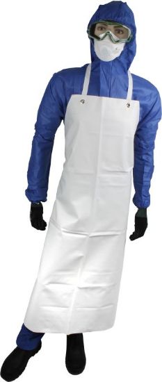 Picture of Maxisafe White PVC Reuseable Apron