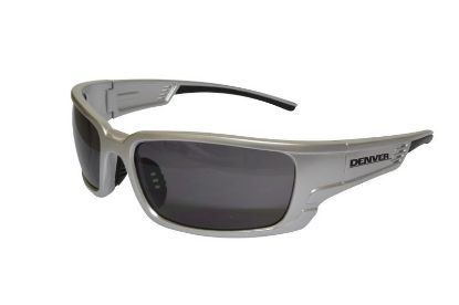 Picture of Denver Smoke Safety Glasses, Silver Frame