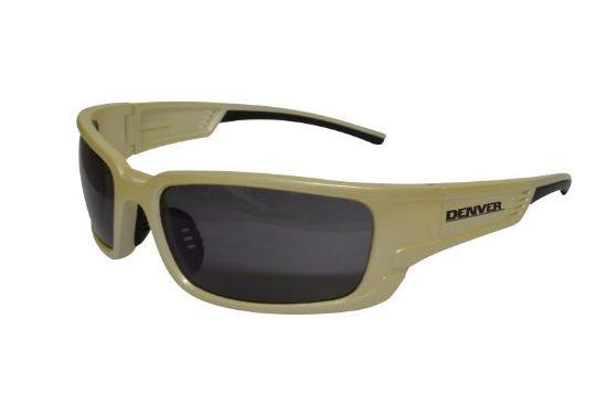 Picture of DENVER Premium Safety Glasses, Pearl Frame - Smoke Lens