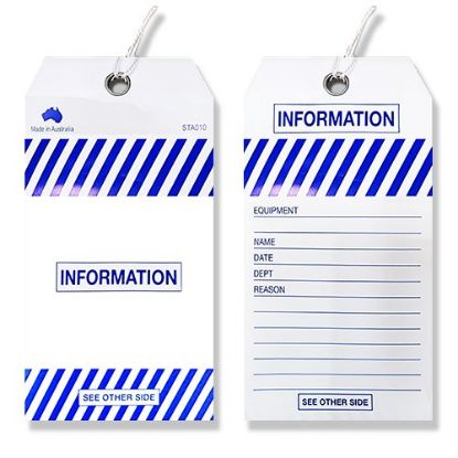 Picture of Safety Tag "Information"