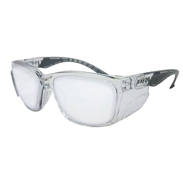 Picture of Rayzr Safety Glasses - Clear Frame - Clear Lens