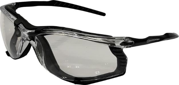 Picture of SWORDFISH Safety Glasses with Anti-Fog - Clear Lens, with gasket