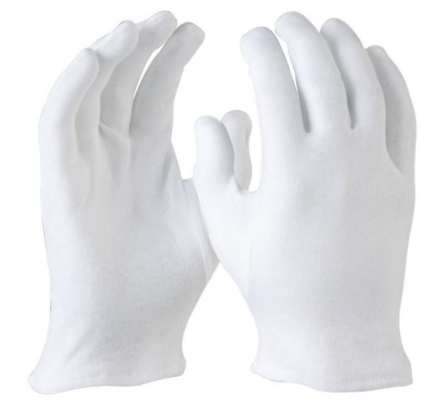 Picture of Maxisafe Interlock Poly/Cotton Glove - Hemmed Cuff