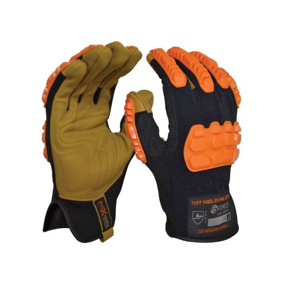 Picture of G-Force Tuff Handler Cut 5 Mechanics Glove with Leather Palm