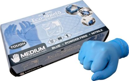 Picture of Eco-Shield Blue Nitrile Unpowdered