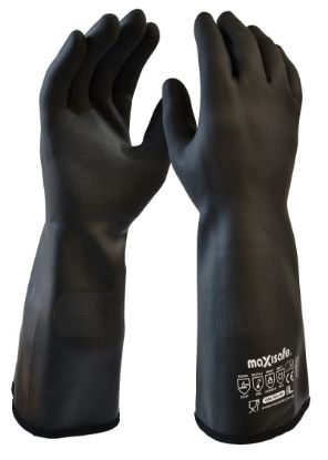 Picture of Maxisafe NEOTHERM Chemical & Heat Resistant Neoprene Gauntlet - 38cm