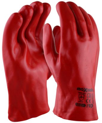 Picture of Maxisafe Red PVC Gauntlet - 27cm