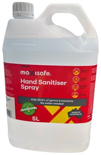 Picture of Hand Sanitiser Spray, 5 ltr bottle