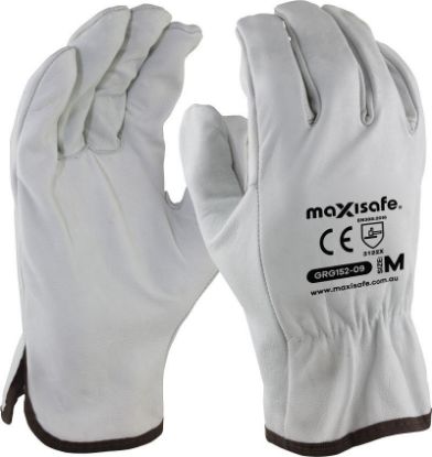 Picture of Maxisafe Economy Full Grain Rigger Glove - Retail Carded