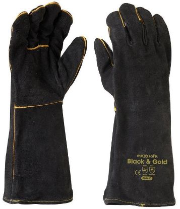 Picture of Black & Gold Welders Gauntlet