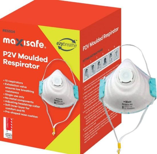 Picture of P2 Moulded Respirator with Valve