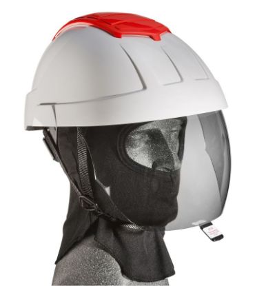 Picture of E-MAN Helmet with Grey IR Visor and FR Balaclava