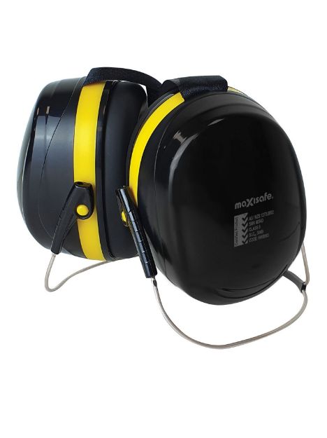 Picture of Maxisafe Neck Style Earmuff 30dB - Class 5 - Yellow