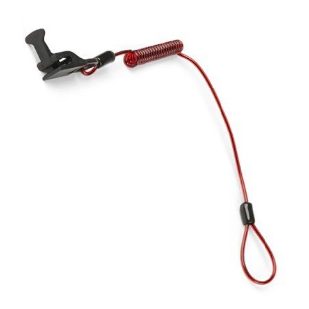 Picture of Non-Conductive Coil Hard Hat Tether