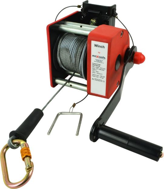 Picture of Maxisafe 20m Tripod Winch with Pulley & Mounting Bracket