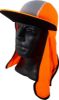 Picture of Maxisafe Orange Cap with Neck Flap