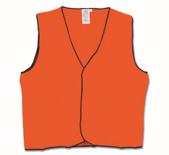 Picture of Maxisafe Hi-Vis Orange Day Vest (Class D)