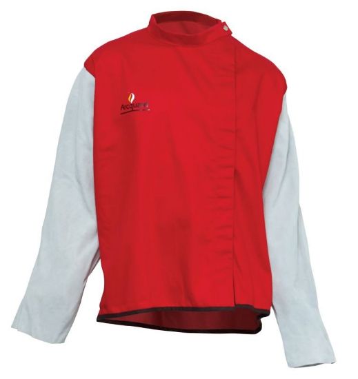 Picture of Arcguard Welding Jacket with leather sleeves