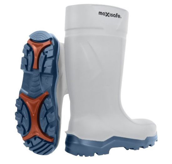 Picture of XtremeGrip White Polyurethane Gumboots