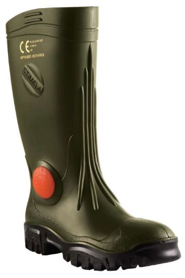 Picture of Foreman Green Gumboots w/ Safety Toe