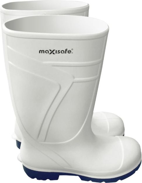 Picture of Lightening Polyurethane Gumboots - White