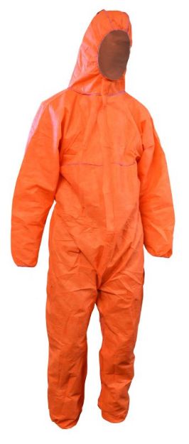 Picture of Maxisafe Orange Polypropylene Coverall