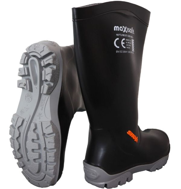 Picture of Maxisafe 'Shova' Non-Safety Gumboots - Black