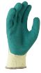 Picture of Green Grippa Knitted Poly Cotton Glove with Green Latex palm