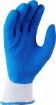 Picture of Blue Grippa Glove - Knitted Poly Cotton, Blue Latex Dipped Palm