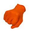 Picture of Orange Shield Heavy Duty Nitrile with Diamond Grip, Box 100