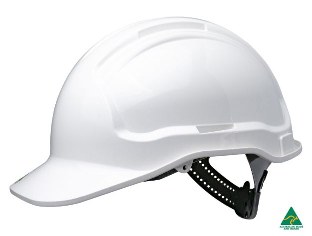 Picture of Tuffgard Non-Vented Hard Hat with Sliplock Harness