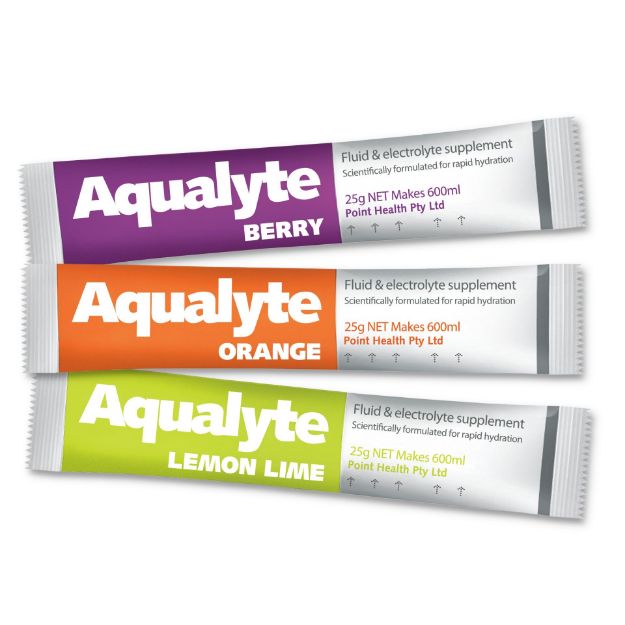 Picture of Aqualyte Mixed Flavours, 25g Sachets, Box of 50