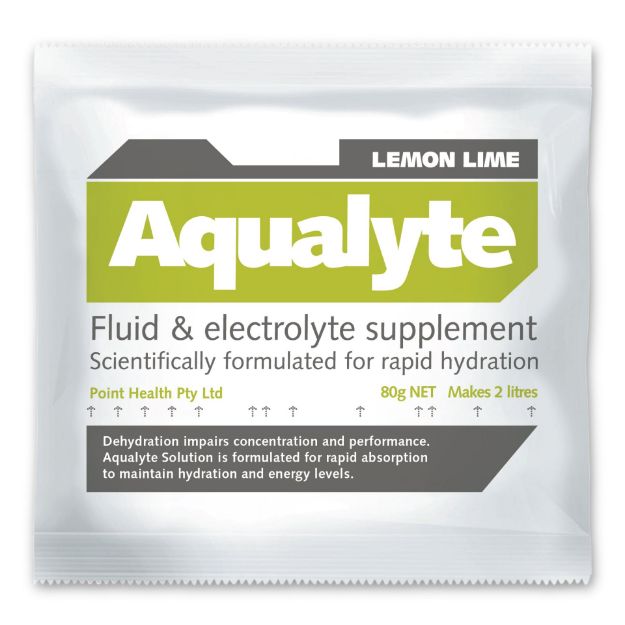 Picture of Aqualyte Lemon/Lime Flavour, 80g Sachets, Box of 20