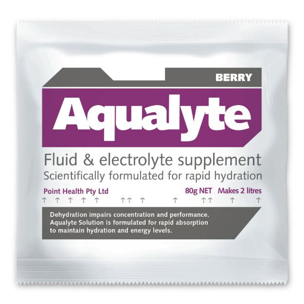 Picture of Aqualyte Berry Flavour, 80g Sachets, Box of 20