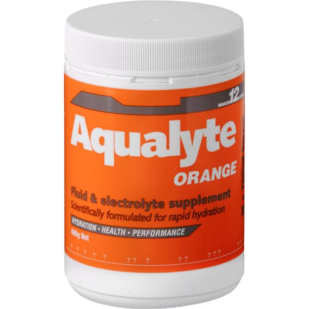 Picture of Aqualyte Orange Flavour, 480g Tub, Box of 5