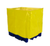 Picture of 2 Drum Spill Pallet Cover 400gsm Yellow PVC