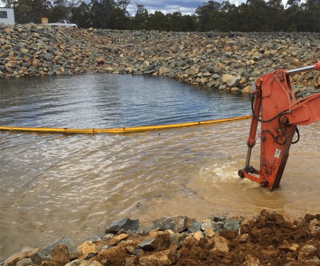 Picture of Class 1 Silt Curtain Connected 20mL, 1m