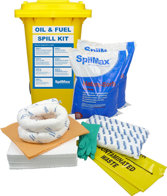 Picture of SpilMax 140L Workplace Spill Kit - Oil & Fuel