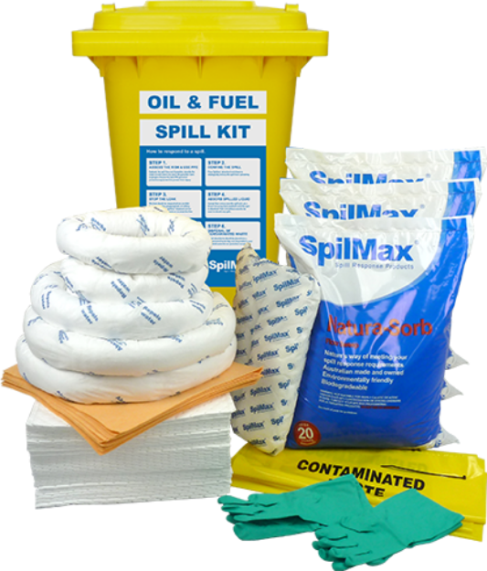 Picture of SpilMax 240L Workplace Spill Kit - Oil & Fuel