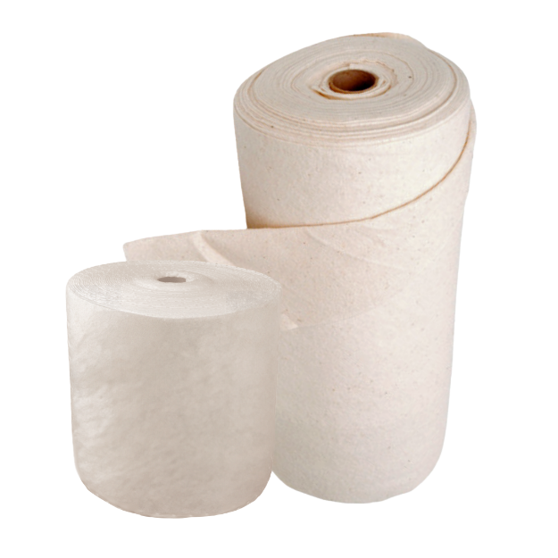 Picture of SpilMax Cotton Organic Absorbent Half Roll 200gsm - Oil & Fuel (50,000mmL x 400mmW) 100 pads